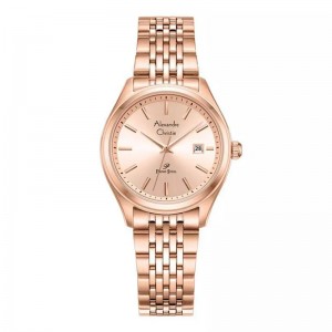 Alexandre Christie AC 1040 Full Rosegold Steel Lady LDBRGLN